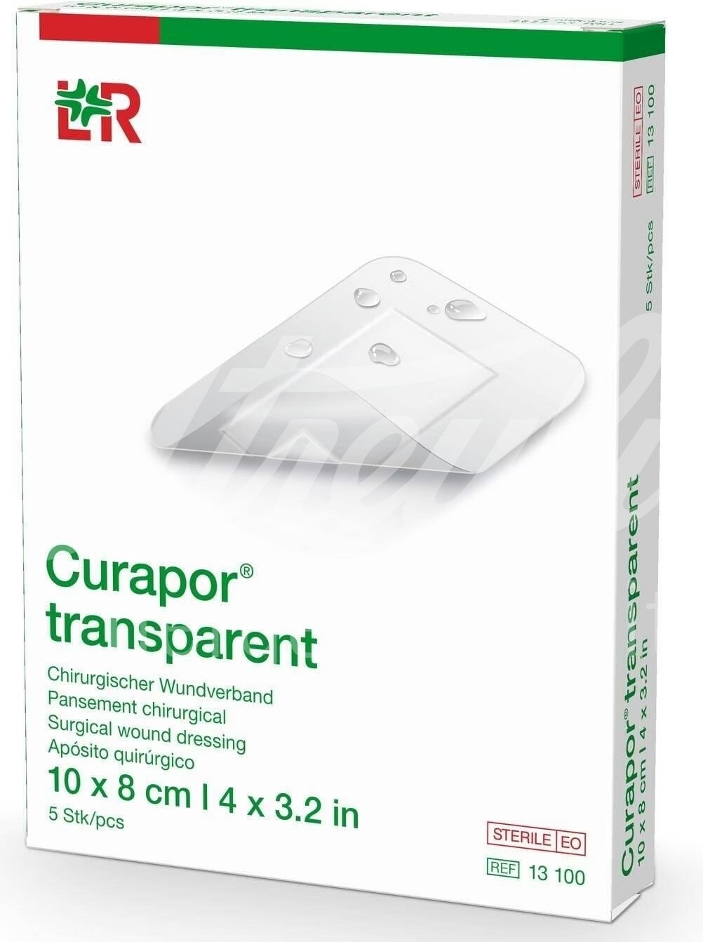 Curapor Wundverband 7x5cm transparent Btl 5 Stk