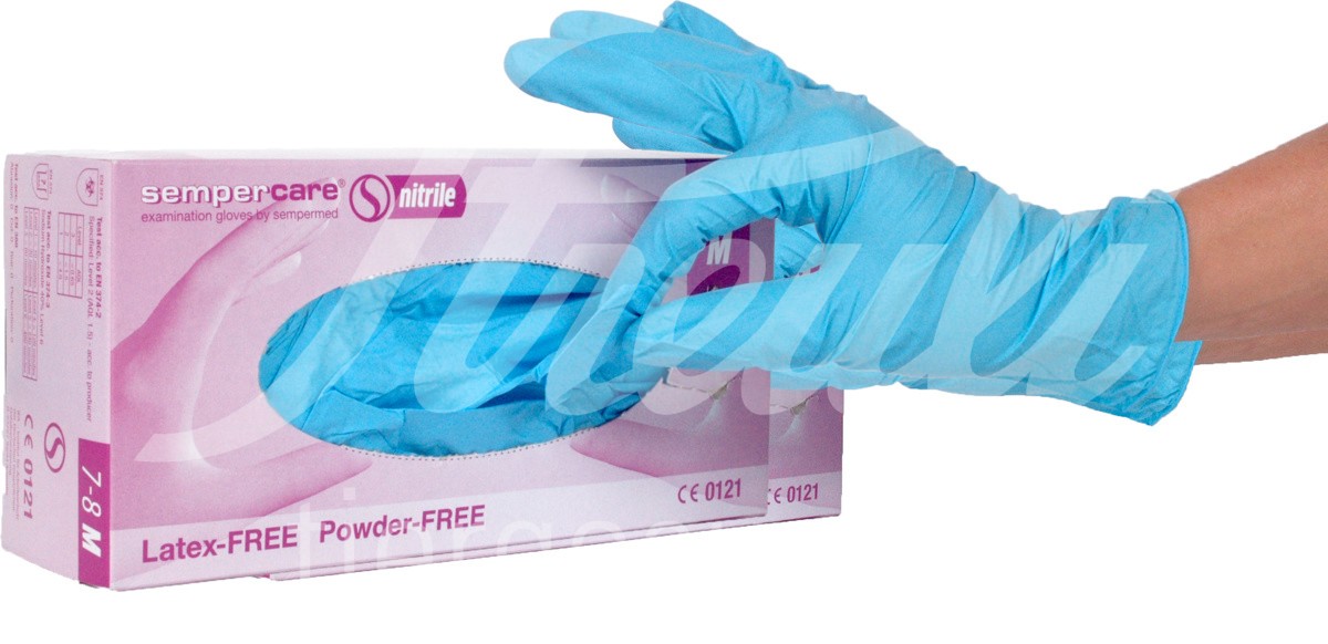 Sempercare Nitril US-Handschuh L 8-9 puderfr. 100 Stück Sempercare Nitril US-Handschuh L 8-9 puderfr. 100 Stück