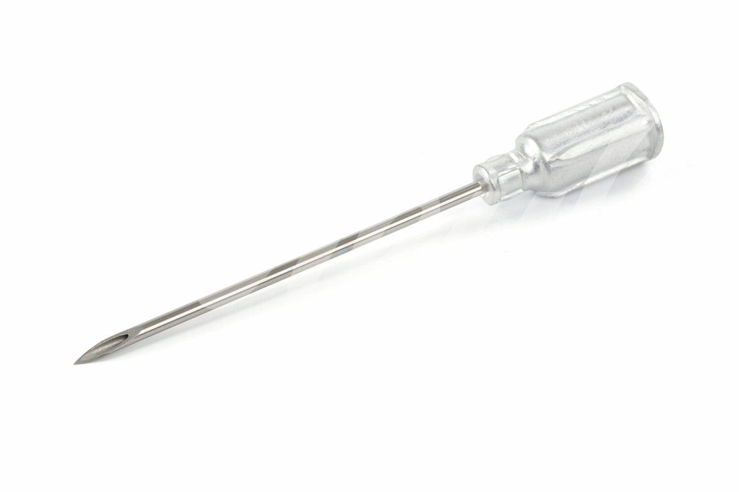 KRUUSE Einmalkanüle LL & Alu-Ansatz 18G 1,27 x 38 mm 100Stk