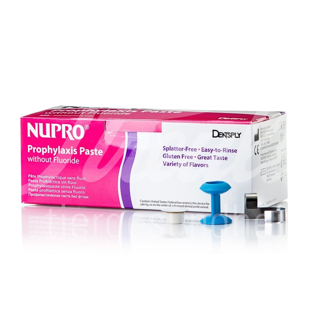 Nupro Polierpaste mittel fluorid 200 Töpfchen 400 g 1 Stück
