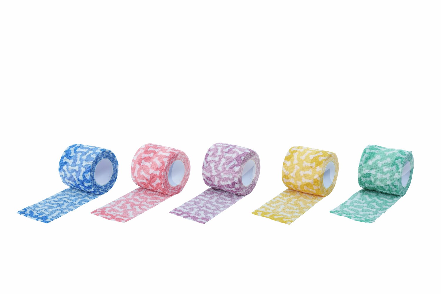 KRUUSE Fun Flex Knochen Bandagen 5 cm x 4.5 m 10 Stk.