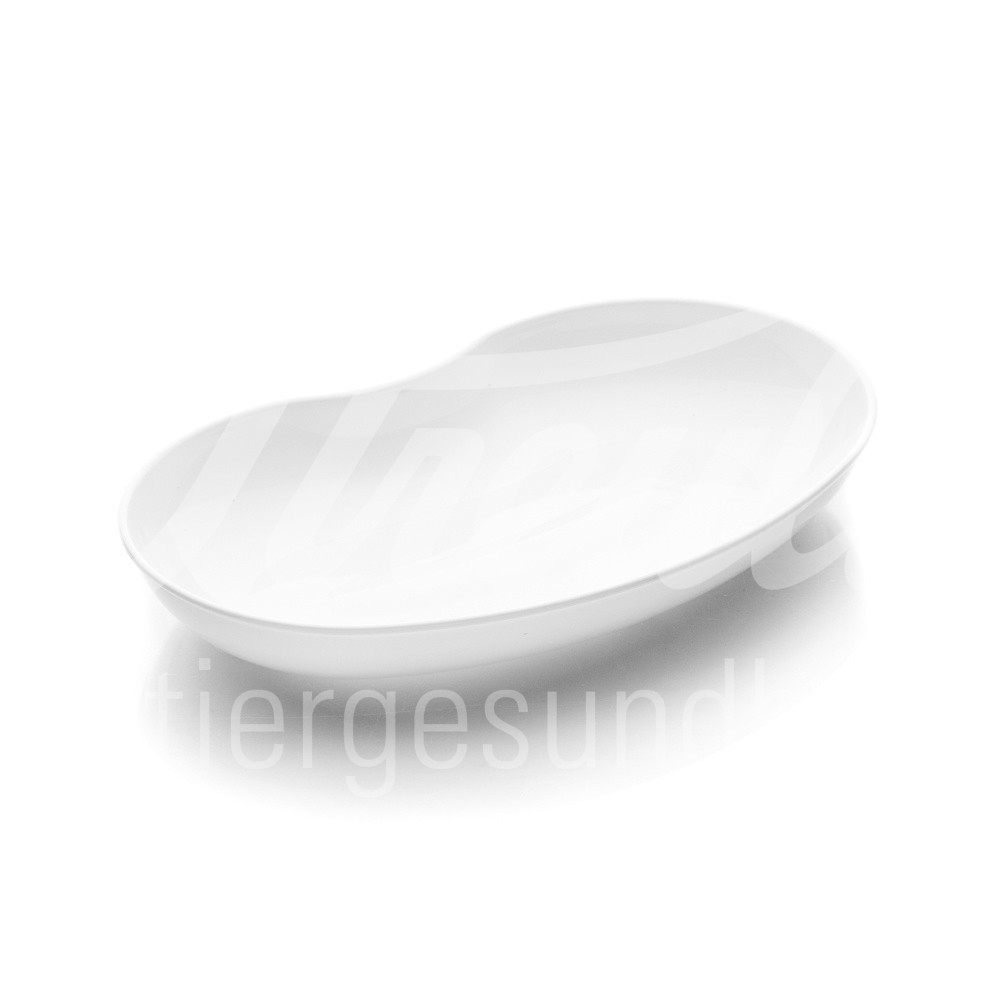Nierenschale aus Kunststoff 25 cm - weiss 1 Stück