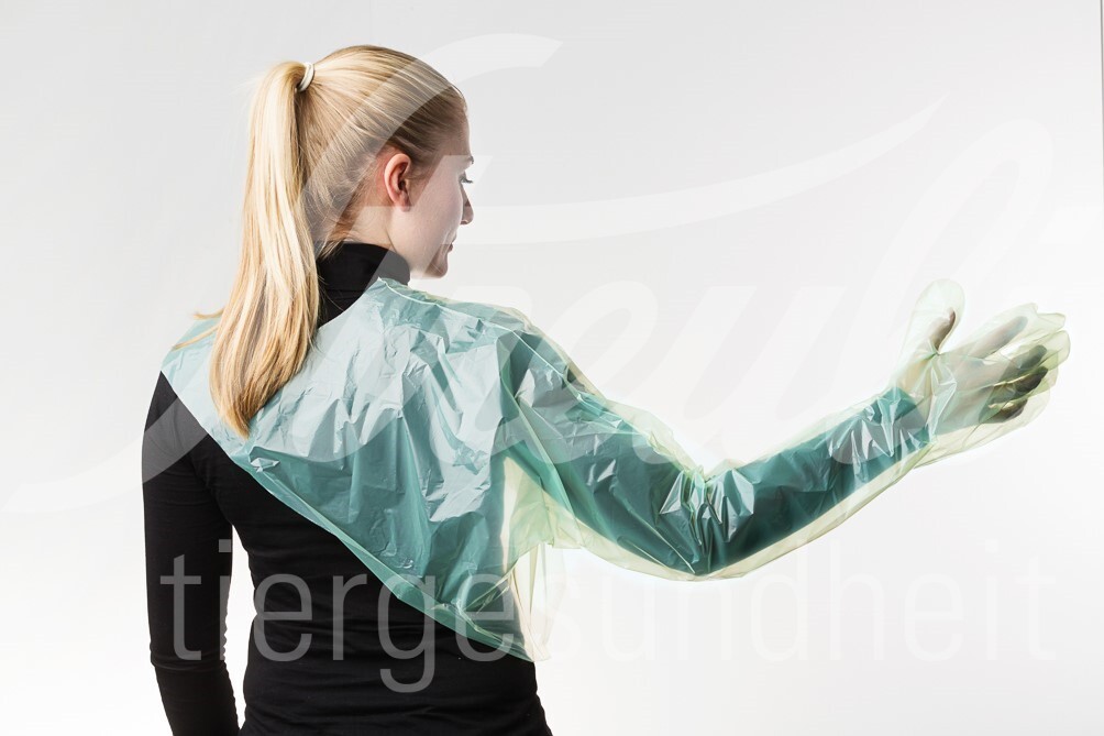 FV SuperSafe Rektal-Handsch. mit Schulterschutz 95 cm 50 Stück