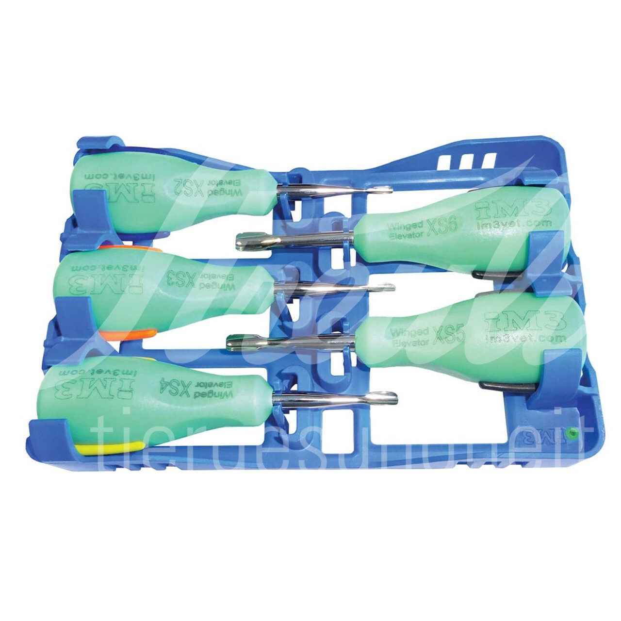 iM3 Ergo Elevator Set Ellipsenschliff XS lime inkl. autokl.Box 1 Set