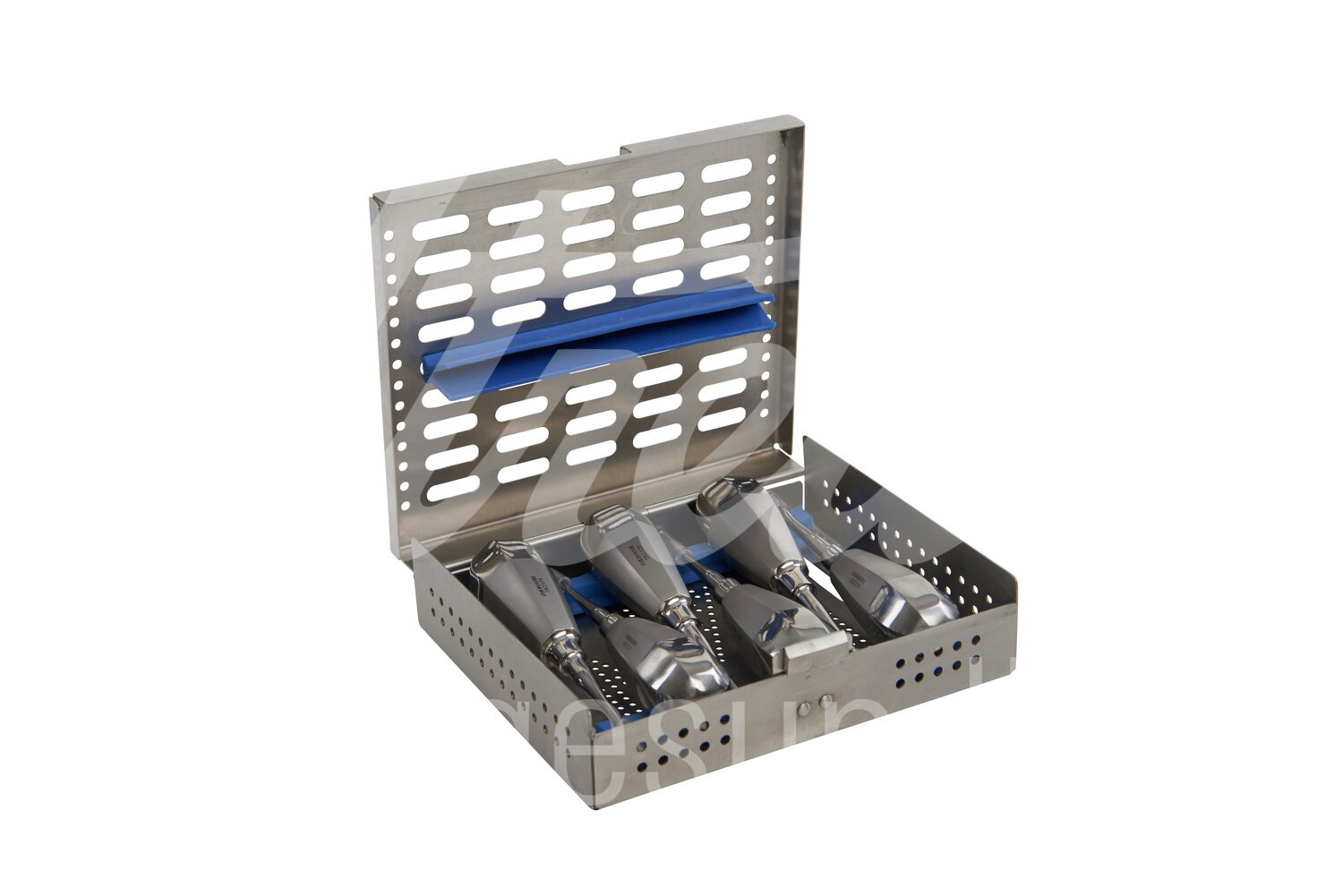 KRUUSE Dental-Set Luxator gezackt 1-6mm inkl.Steribox 6-tlg 1Set