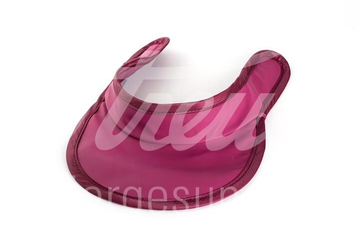 Schilddrüsenschutz mit Magnetverschluss dunkelrot 1 Stück