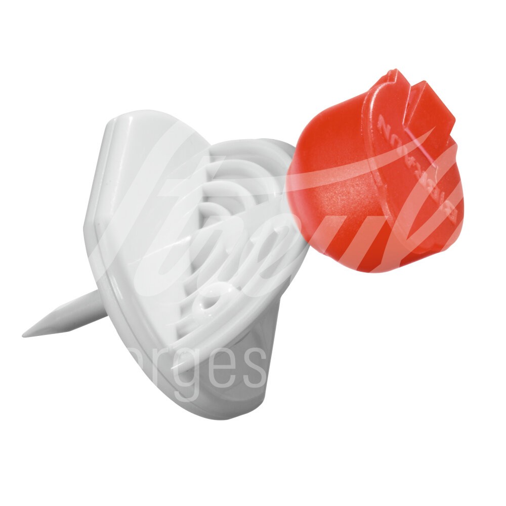 B.Braun Mini-Spike rot Chemo mit Partikelfilter 1 Stück