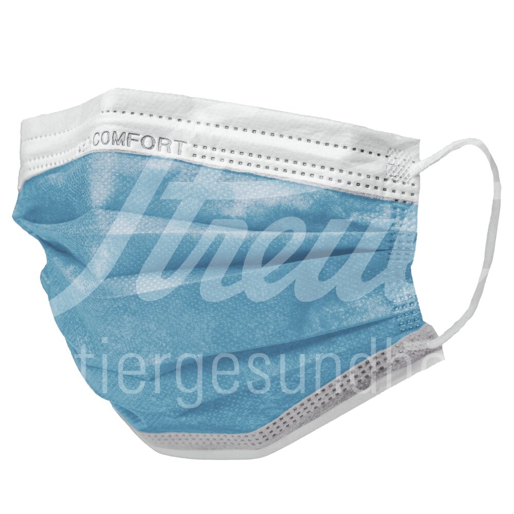 Mundschutz Typ IIR Loop 3-lagig grün 10 x 50 Stück