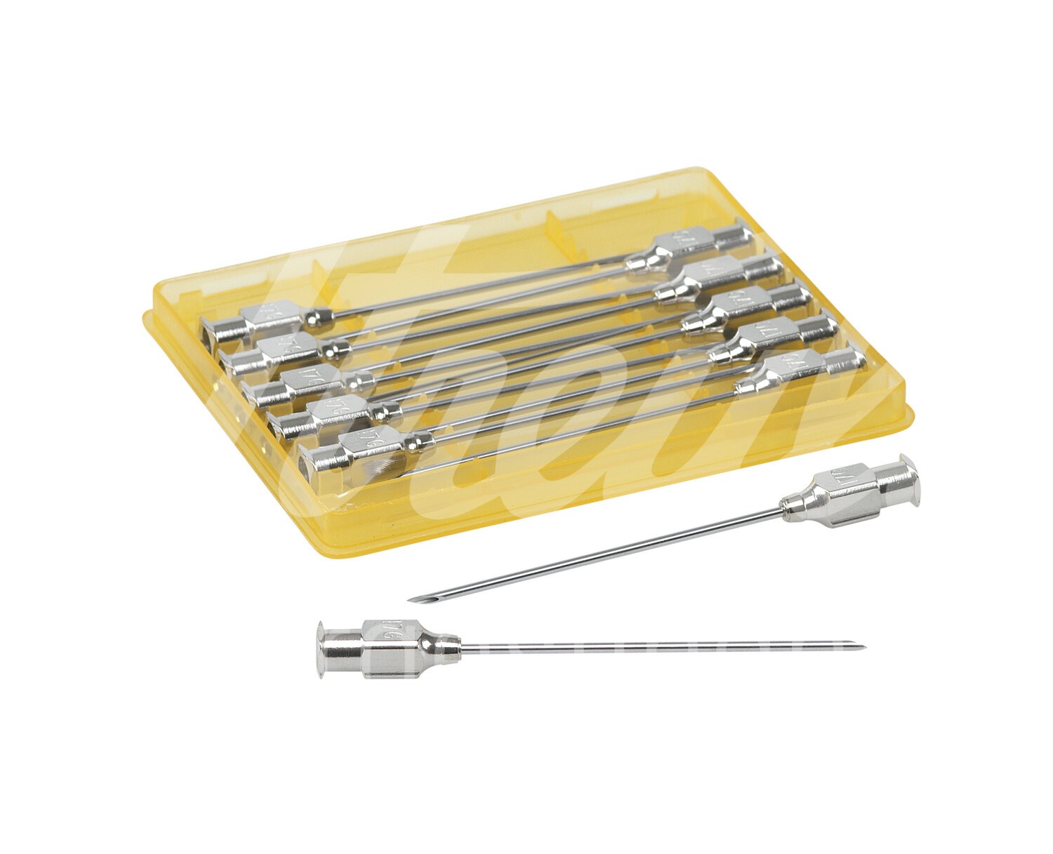 KRUUSE Vet Kanüle 17G 1.4 x 50 mm Luer Lock 12 Stk.