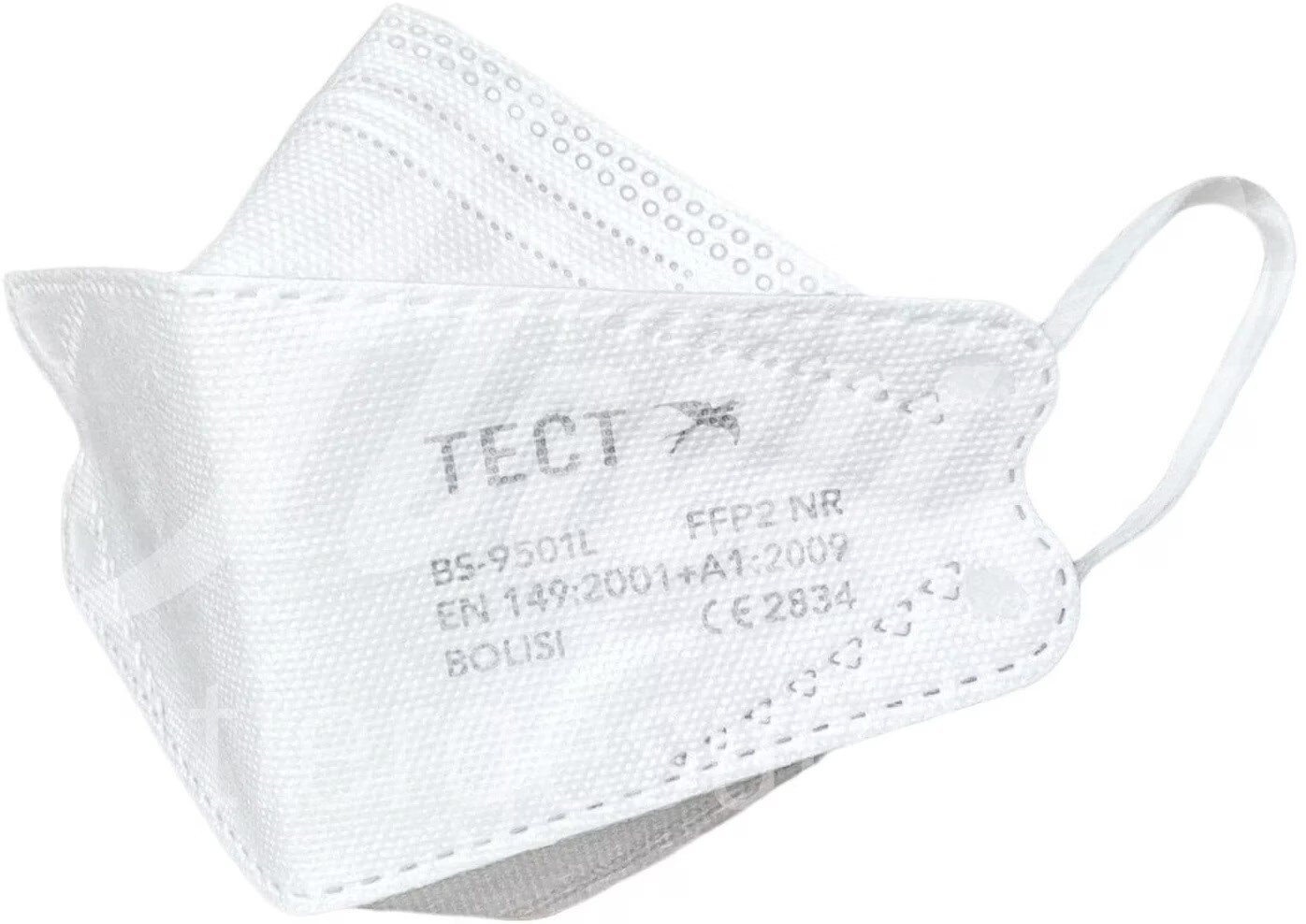 TECT FFP2 Atemschutzmaske comfort faltbar ohne Ventil 10 Stk