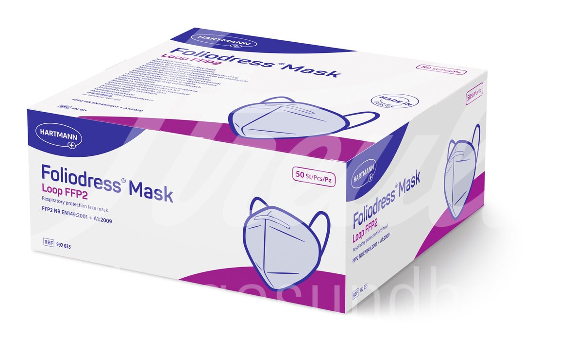 Foliodress Mask FFP2 Loop weiss 50 Stk