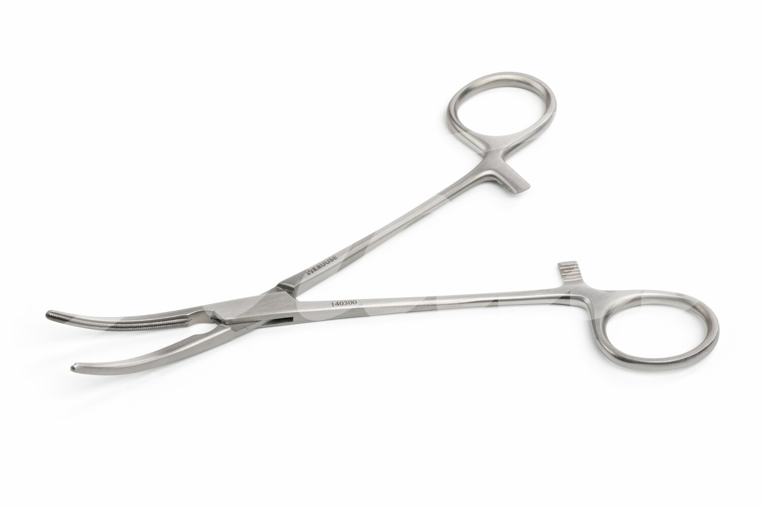 KRUUSE Darmklemme DeBakey Crile Rankin 16.0 cm gebogen 1 Stk