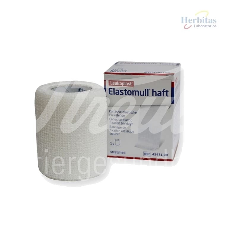 Elastomull haft Gazebinde 12cmx20m weiss Rolle