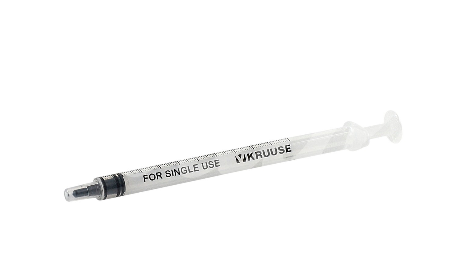KRUUSE Einmalspritze 3-teilig Luer 1ml 100 Stück KRUUSE Einmalspritze 3-teilig Luer 1ml 100 Stück