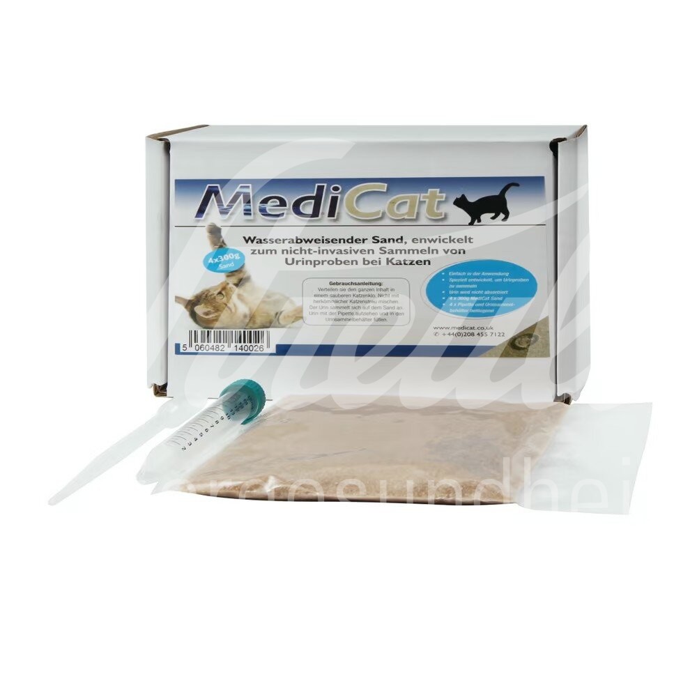 MediCat Katzenstreu Granulat 4 x 300 g 1 Stück