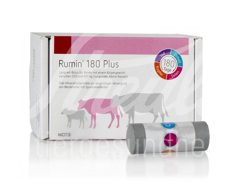 Rumin 180 Plus (200-400 kg) 10 Boli à 150 g