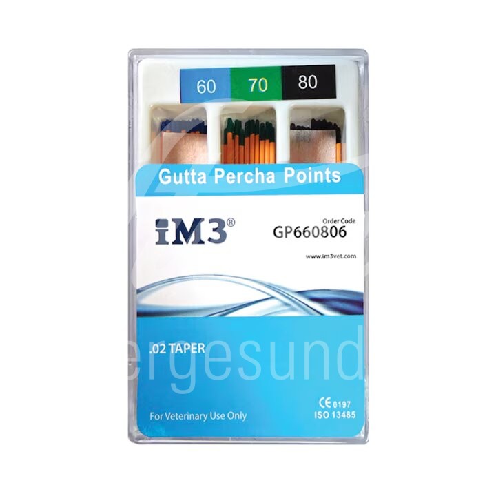 iM3 Guttapercha Spitzen 60 mm 60-80, 60 Stück