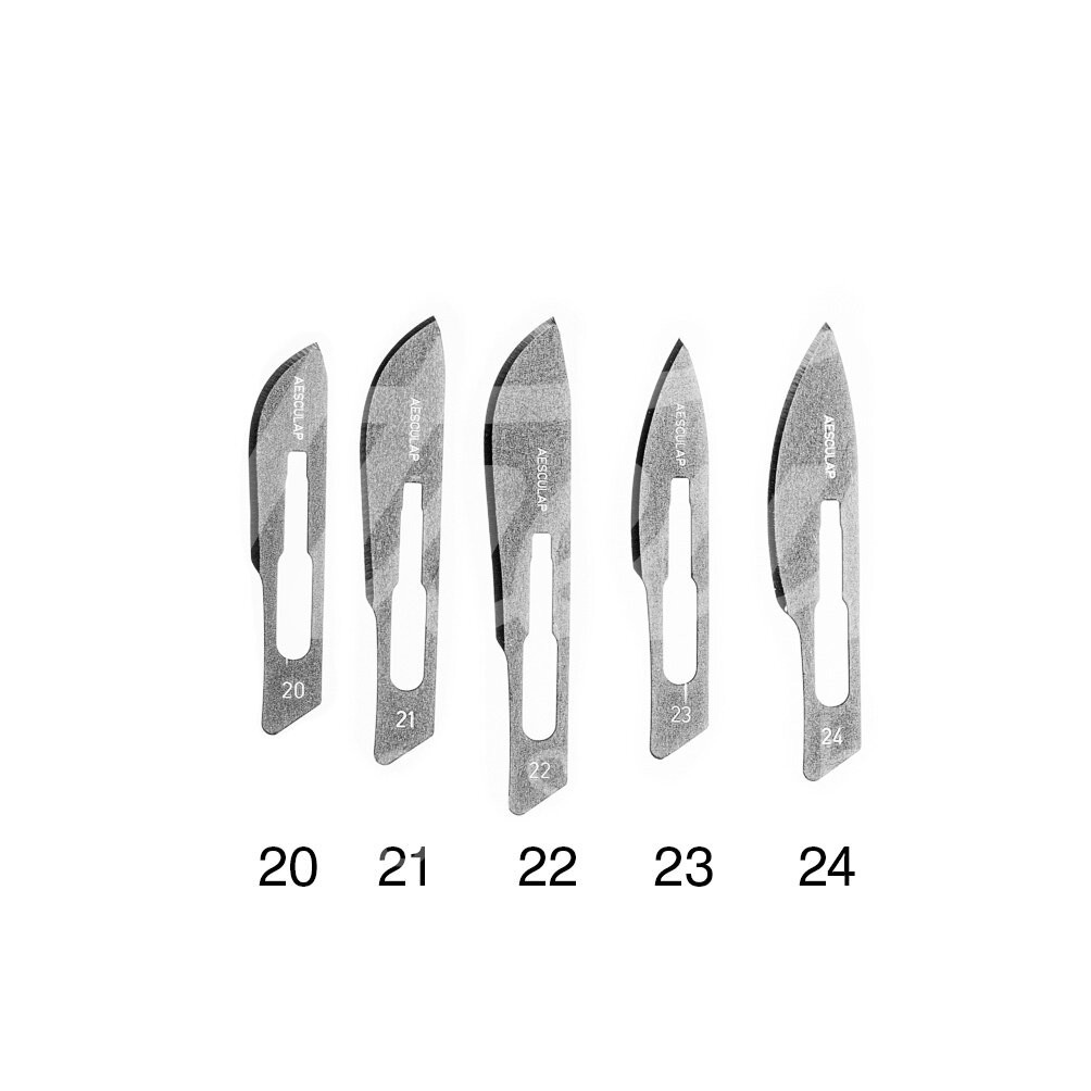 KRUUSE Skalpellklingen Fig. 10 steril Edelstahl 100 Stück KRUUSE Skalpellklingen Fig. 10 steril Edelstahl 100 Stück