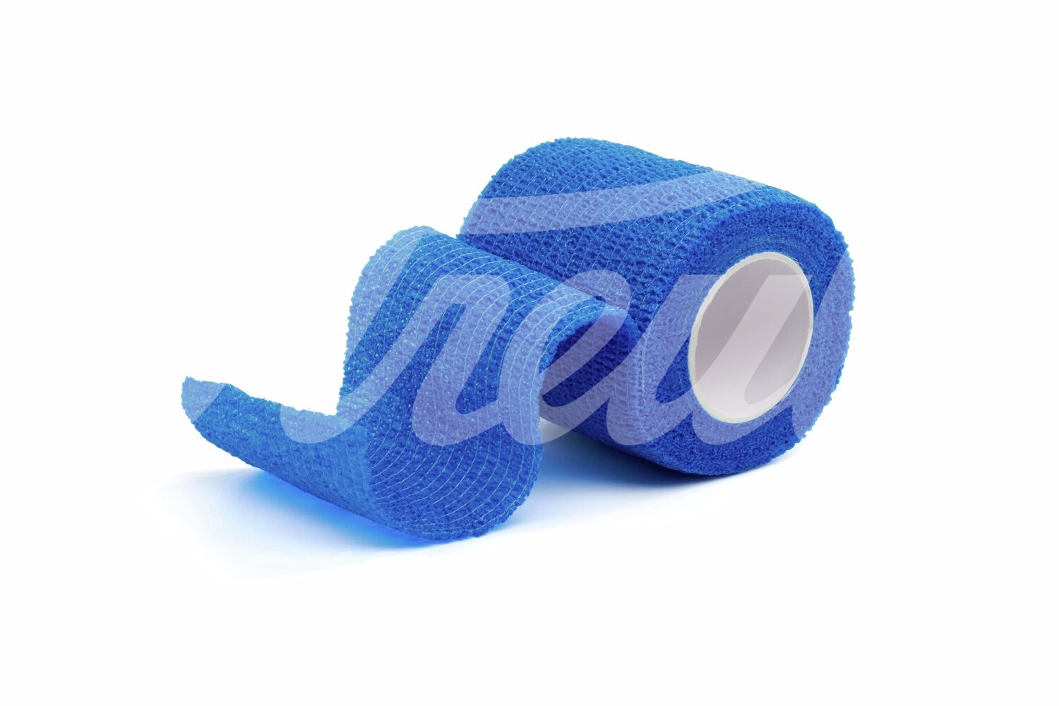 KRUUSE Cohesive Flex Bandage selbstkl. 10cm x 4.5m blau 18 Stk