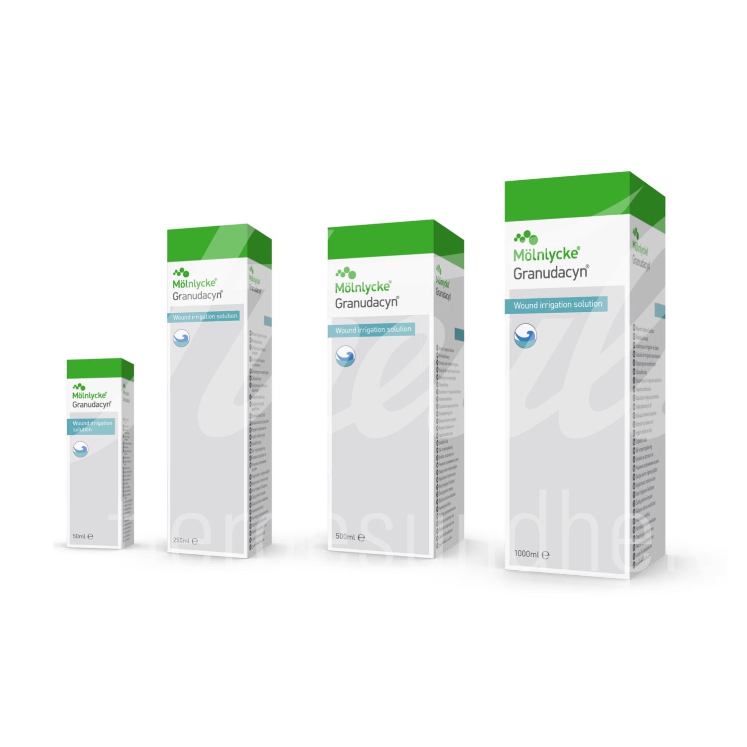 Granudacyn Wundspüllösung 12 Fl 500 ml