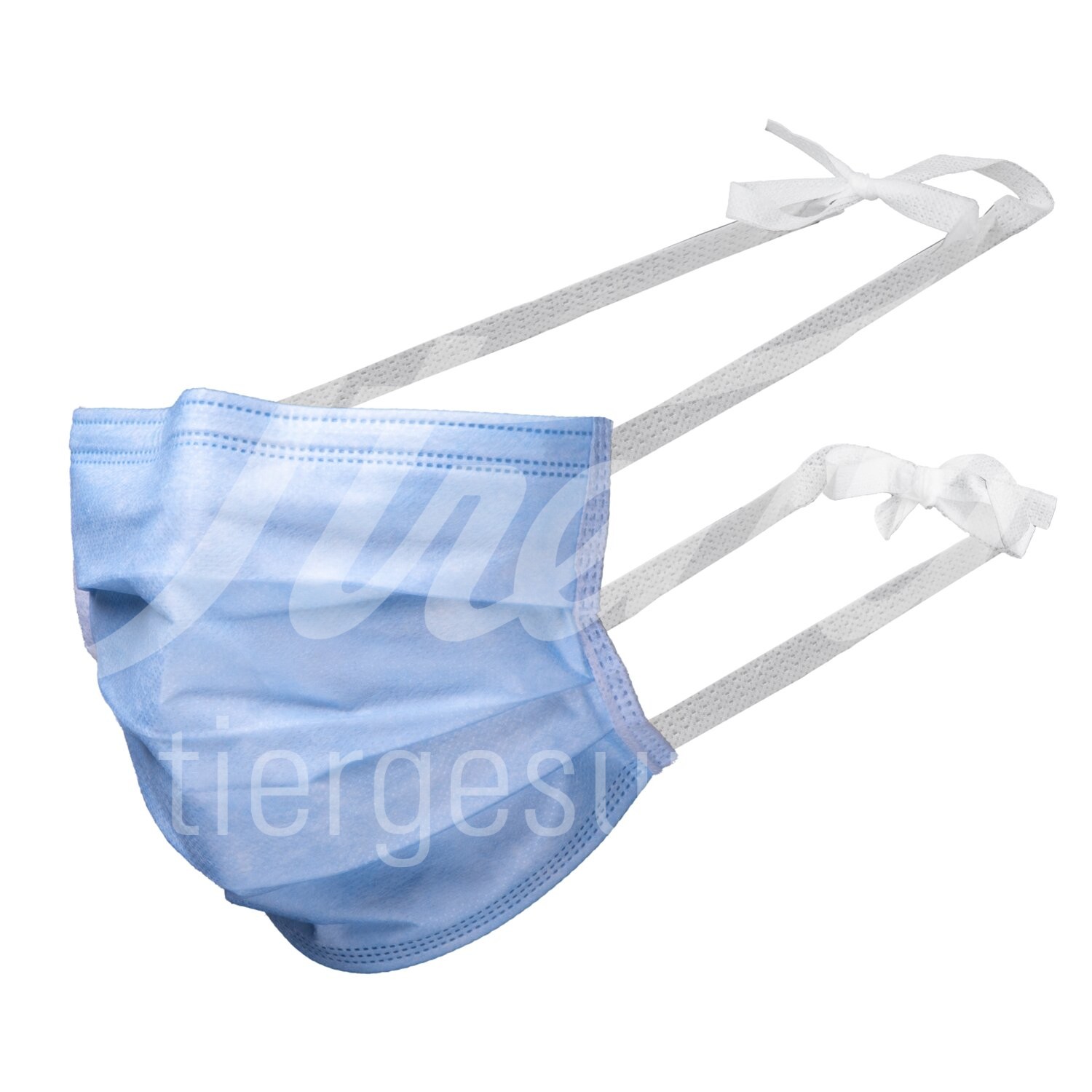 OP Mundschutz Antifog Typ IIR z. binden 4-lagig blau 50Stk