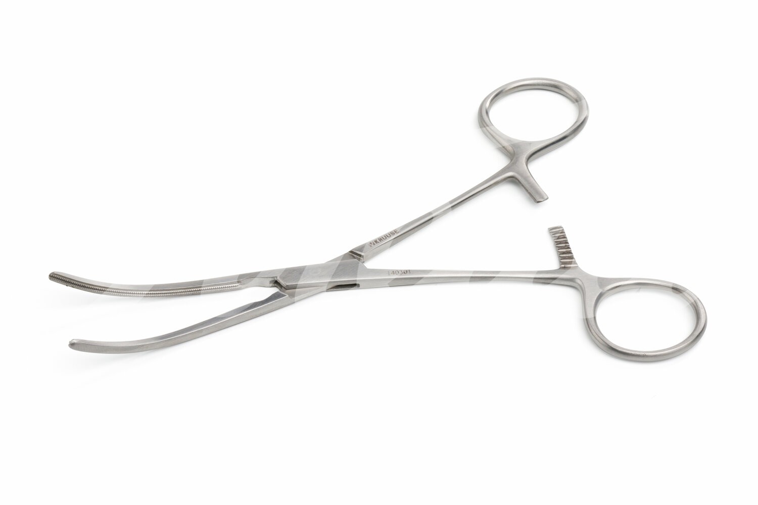 KRUUSE Darmklemme DeBakey Pean 16.5 cm gebogen 1 Stk