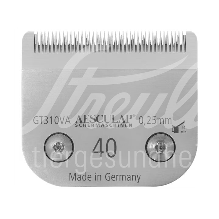 Aesculap Scherkopf Gr. 40 / 0,25mm SnapOn Edelstahl 1 Stück