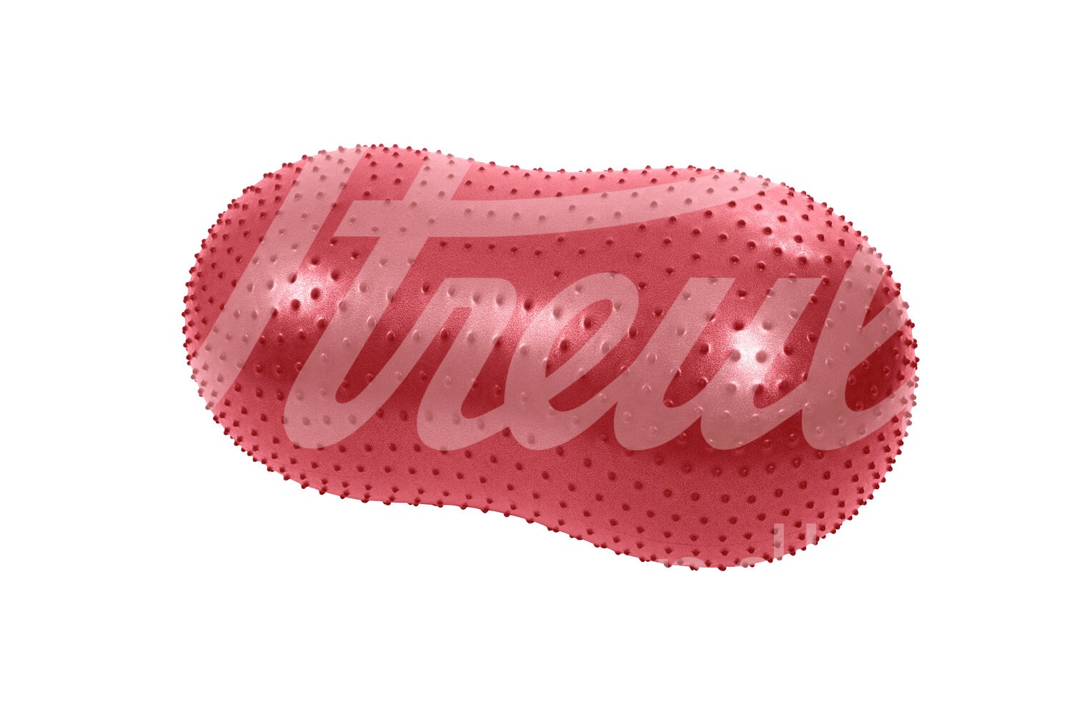 KRUUSE Physio Tactile Peanut dunkelrot 60 cm PVC 1 Stück