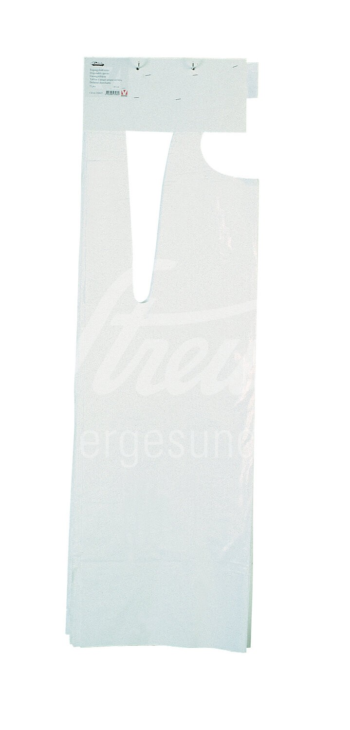 KRUTEX Einmal Schürzen auf Spender weiss 160cm 75 Stk