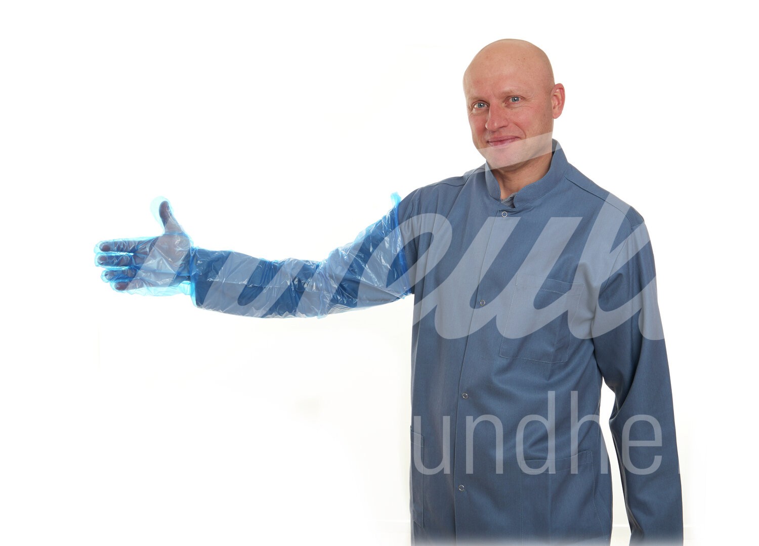 KRUTEX Agro Rektal-Handsch. o. Schulterschutz Gr. L 100 Stück