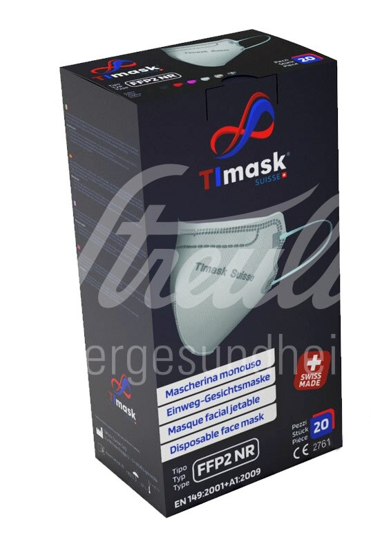 TImask Maske FFP2 schwarz 20 Stk