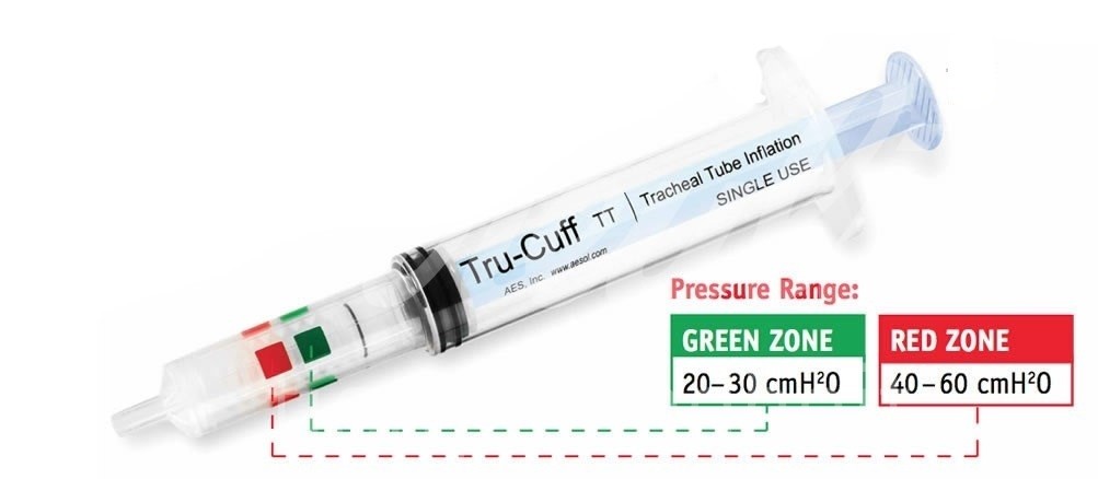 FV Tru Cuff Aufblasspritze f. PVC Endotracheal Tubus 1 Stück