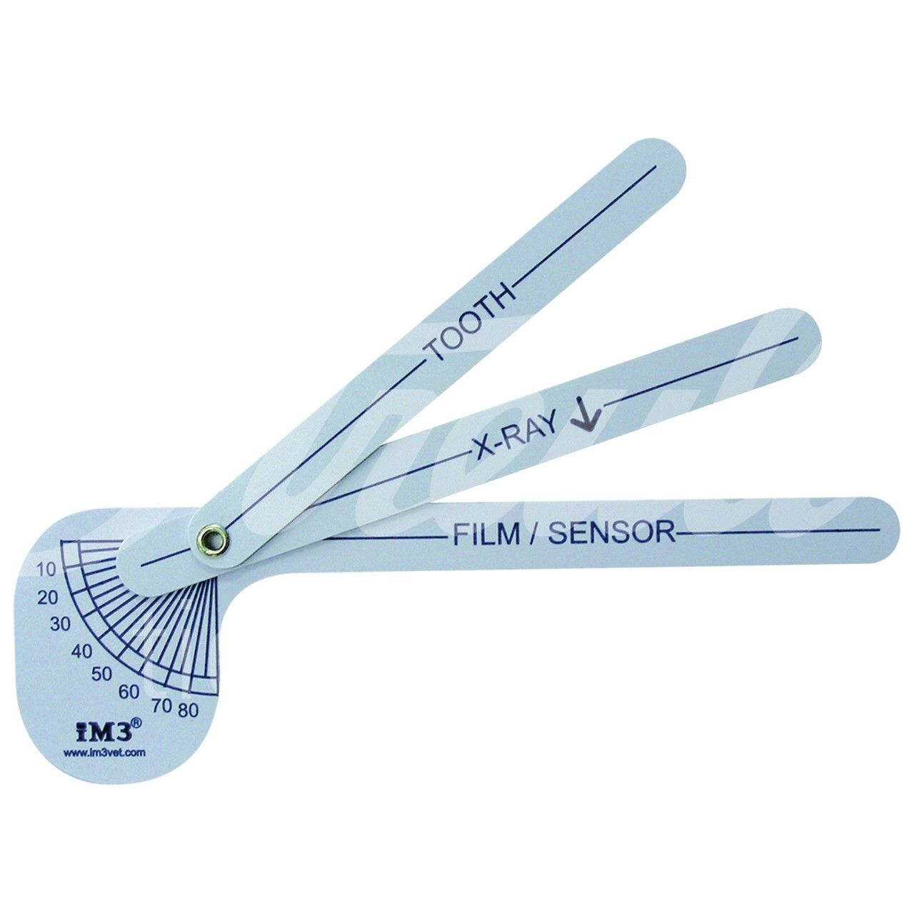 Winkelmesser f. dentale Aufnahmen 1 Stück