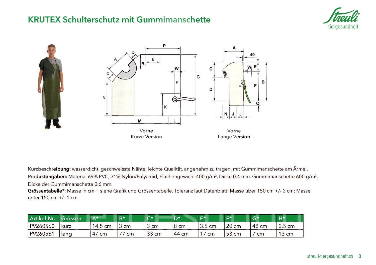 KRUTEX Schulterschutz m. Gummimanschetten kurz 1 Stk KRUTEX Schulterschutz m. Gummimanschetten kurz 1 Stk