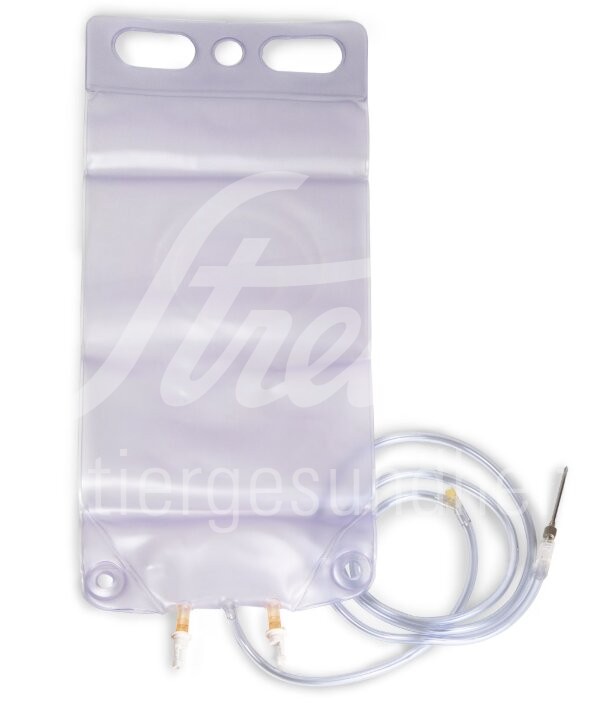 Bluttransfusionsbeutel 4l (ohne CPDA), Nadel 12G 1 Stück