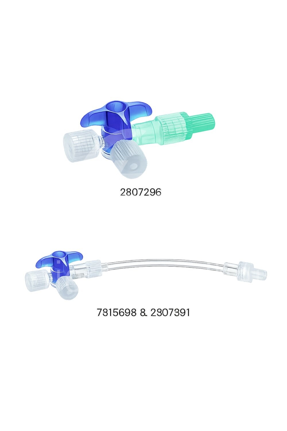Discofix C 3 Wegehahn 2 Verschluss blau 100 Stk Discofix C 3 Wegehahn 2 Verschluss blau 100 Stk
