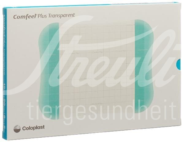 Comfeel Plus Transparent Hydrokolloid Verband 15x20cm 5 Stk Comfeel Plus Transparent Hydrokolloid Verband 15x20cm 5 Stk