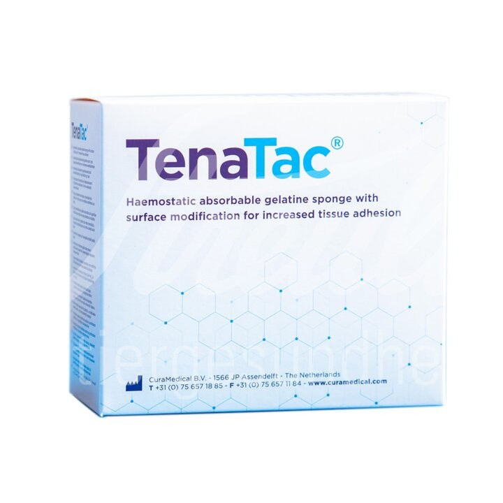 TenaTac hämostat. Gelatineschwamm 40 x 25 x 10 mm 5 Stück TenaTac hämostat. Gelatineschwamm 40 x 25 x 10 mm 5 Stück