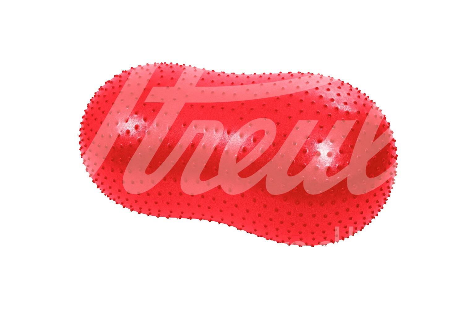 KRUUSE Physio Tactile Peanut rot 40 cm PVC 1 Stück