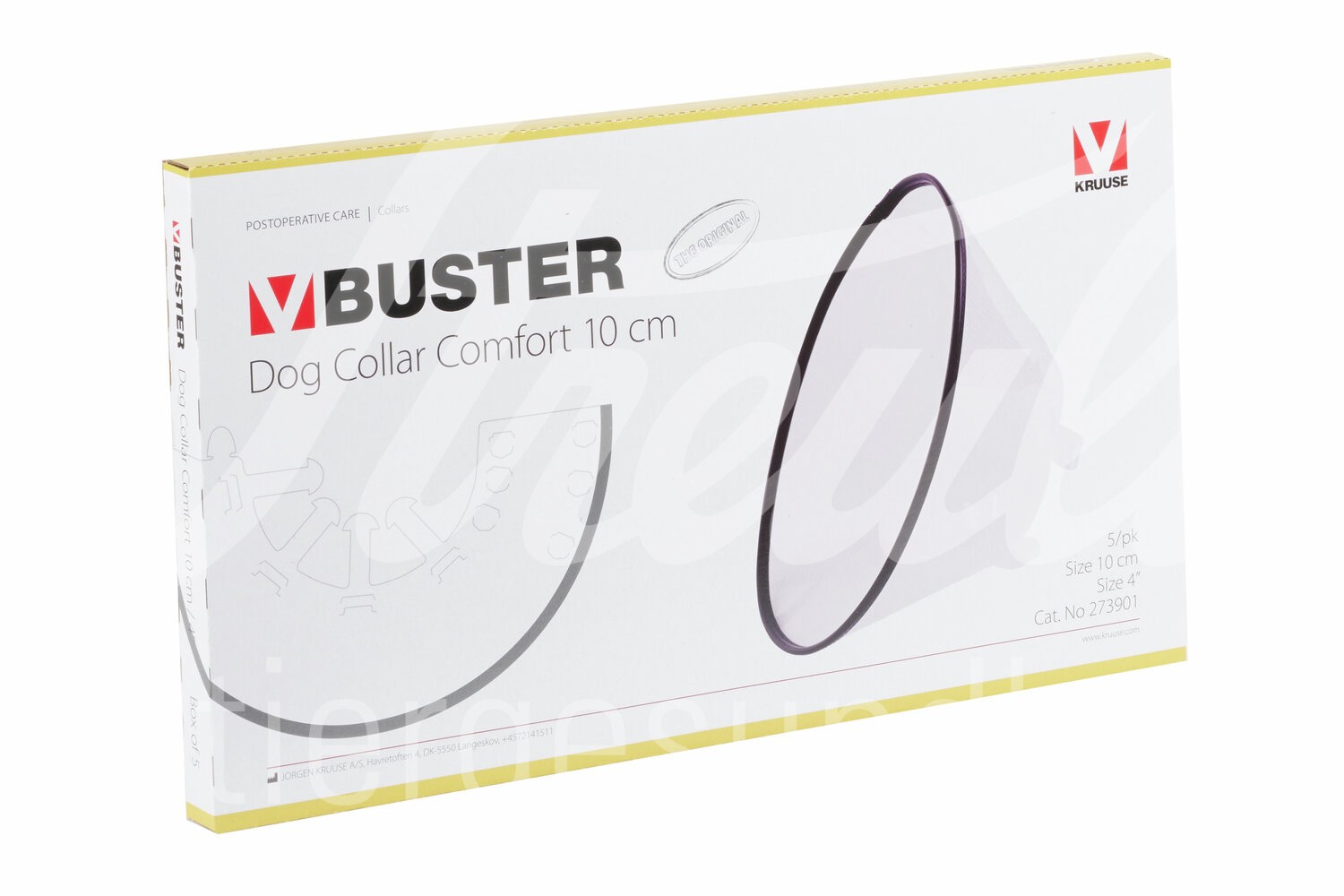 BUSTER Halskragen Comfort transp. Schnell-Versch. 10cm 5Stk BUSTER Halskragen Comfort transp. Schnell-Versch. 10cm 5Stk