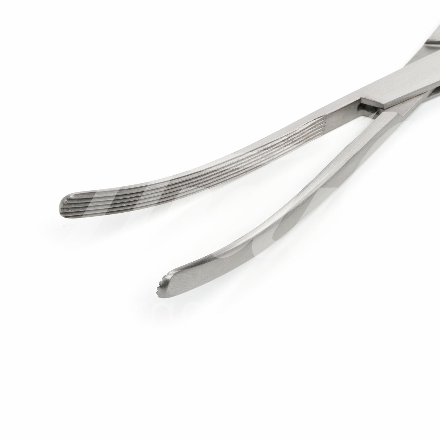 Darmklemme Doyen 24.0 cm gebogen Längsrillen 1 Stück