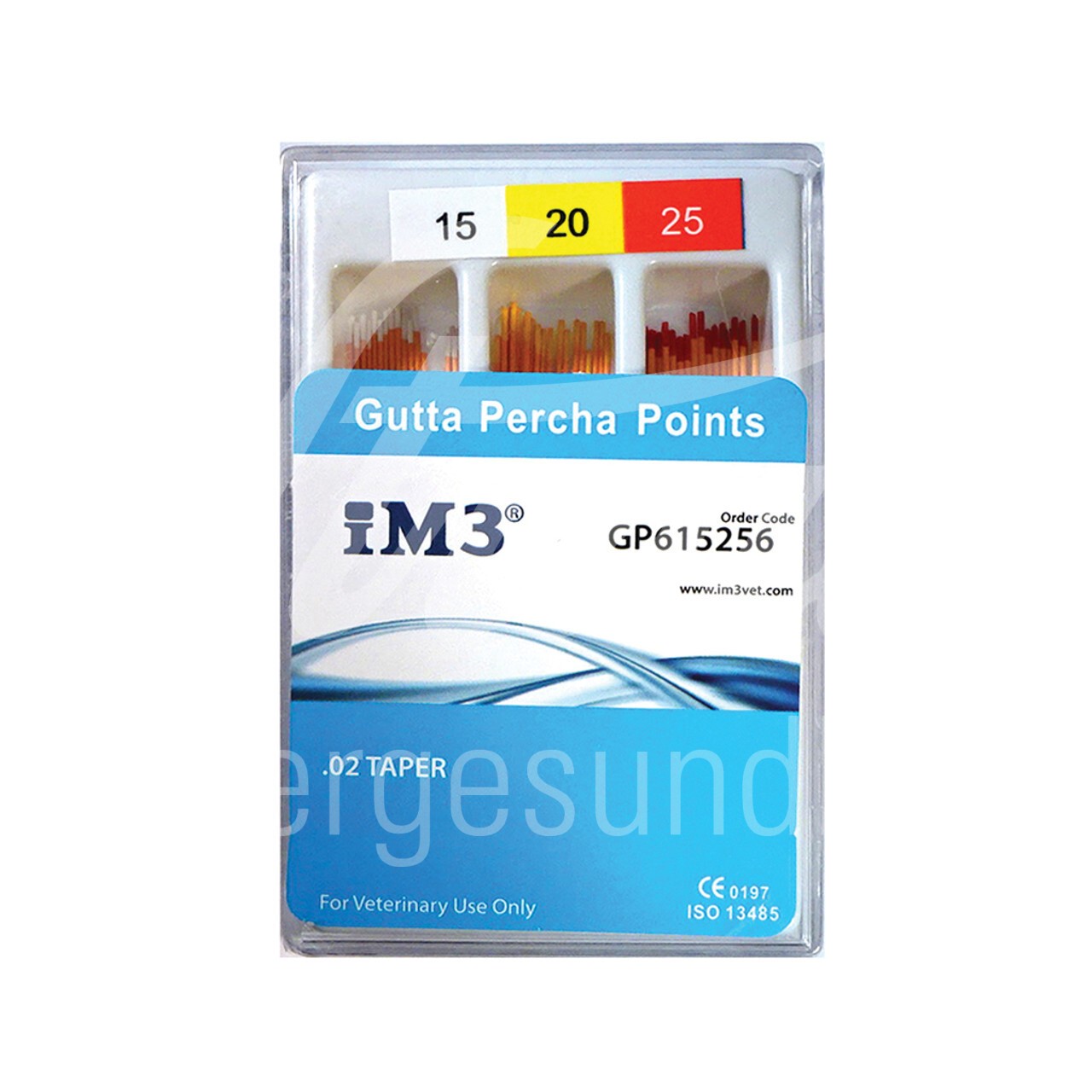 iM3 Control Cut Guttaperchaspitzen 60 mm ISO 120-140 60 Stück