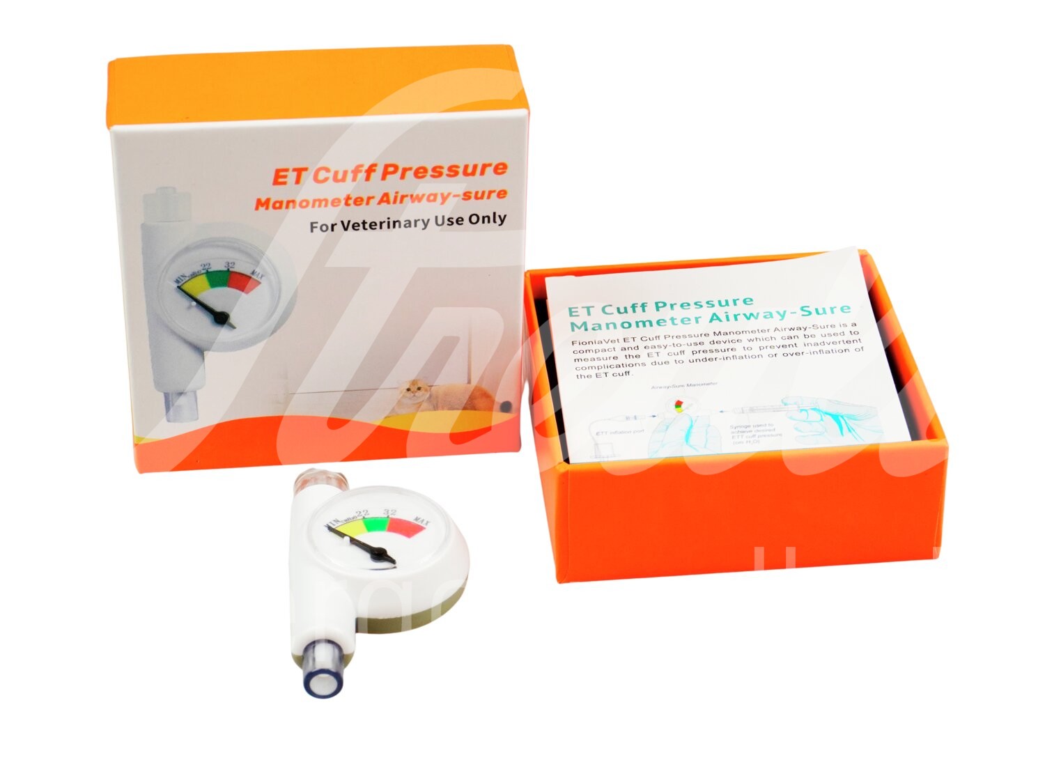 FV Manometer Druckmesser für PVC Trachealtuben 1 Stück