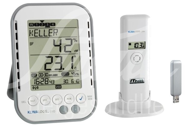 Kühlschrankthermometer mit Datenlogger, Messstation 1 Stück