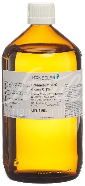 Hänseler Ethanolum 70 % c cam 0.1% 1 lt Hänseler Ethanolum 70 % c cam 0.1% 1 lt