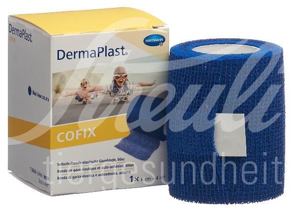 DermaPlast CoFix 4cmx4m blau DermaPlast CoFix 4cmx4m blau
