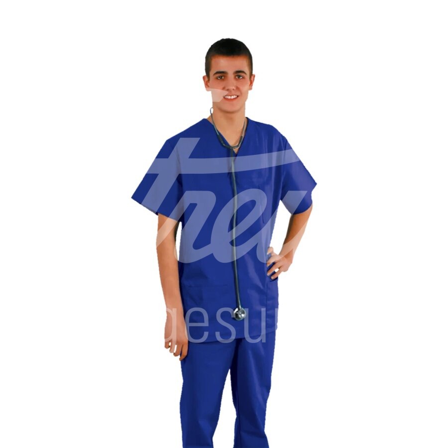 OP-Kasack Basel kornblau Gr.3 = L 1 Stück