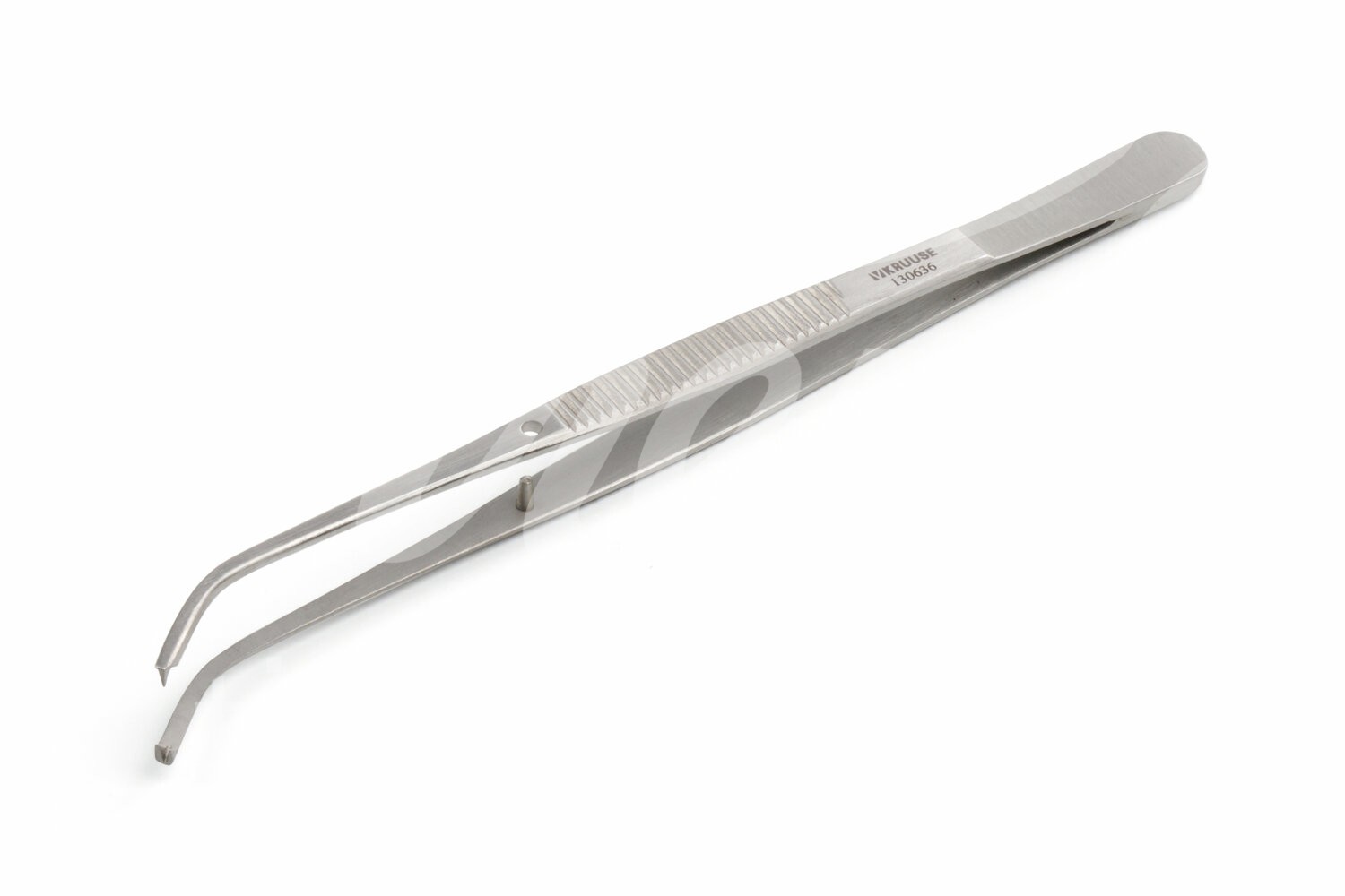 KRUUSE Pinzette Semken Taylor 12.5 cm gebogen 1:2 Zähne 1 Stück