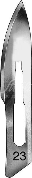 B.BraunVetCare Skalpellklingen Fig.23, 100 Stück B.BraunVetCare Skalpellklingen Fig.23, 100 Stück