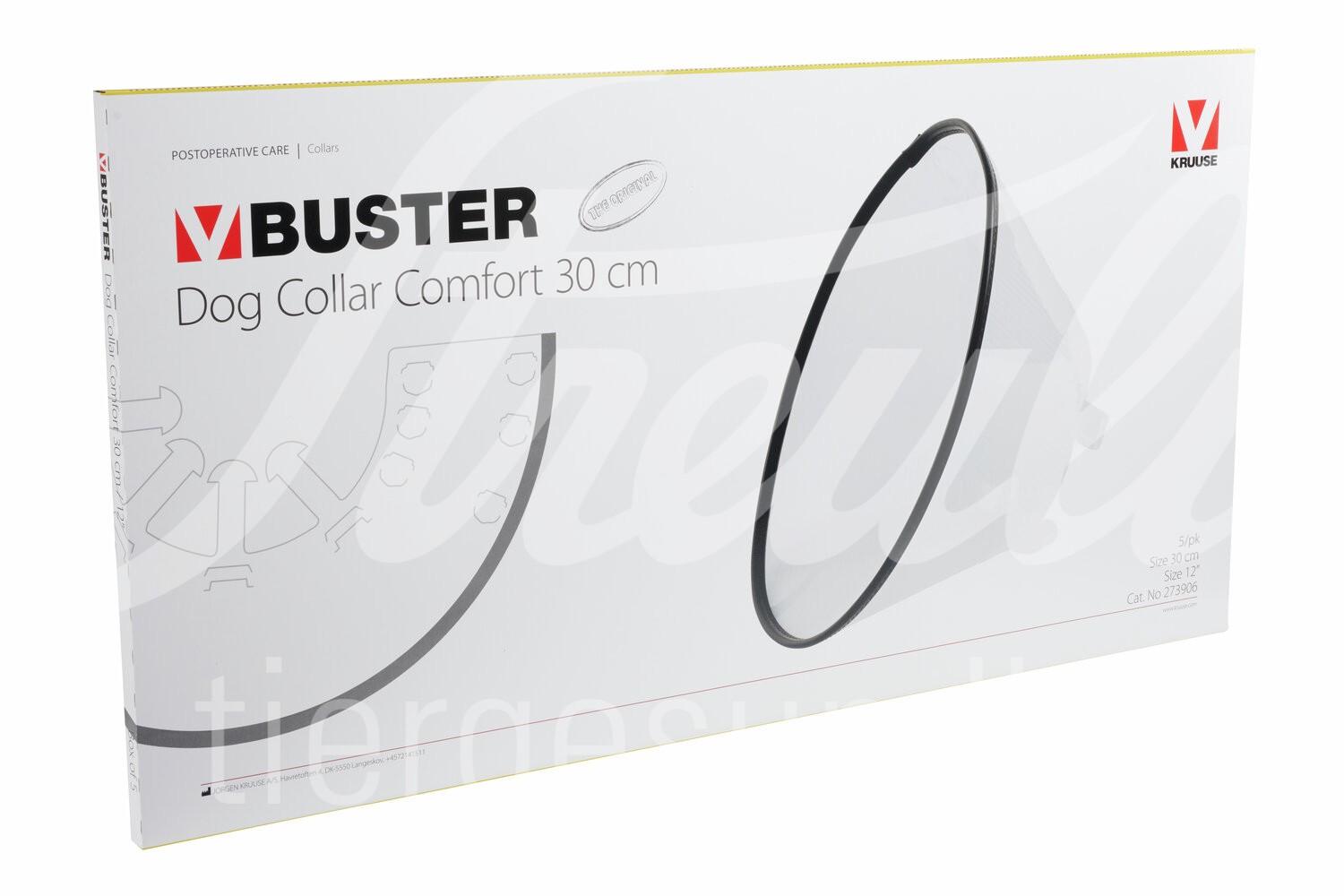 BUSTER Halskragen Comfort transp. Schnell-Versch. 30cm 5Stk BUSTER Halskragen Comfort transp. Schnell-Versch. 30cm 5Stk